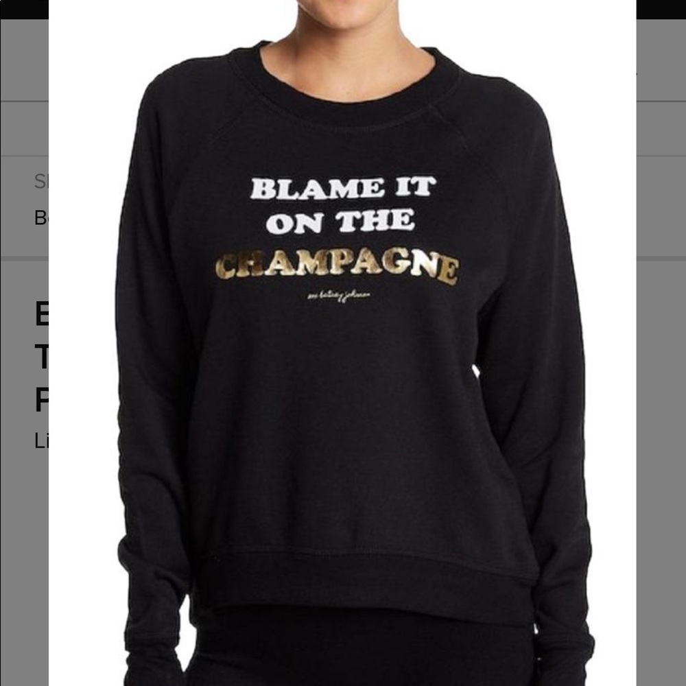 Blame it on the Champagne Betsy Johnson